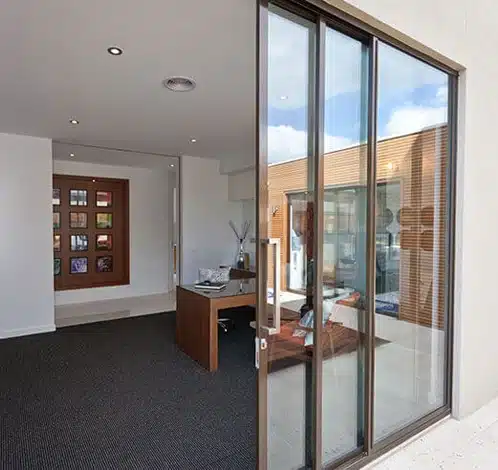 glass sliding door in Minto NSW